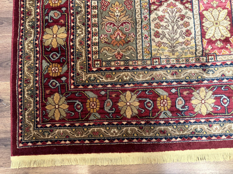 Karastan Bakhtiyari Rug 8.8 x 10, Antique Legends Karastan Wool Carpet #2200-202, Multicolor Panel by Jewel Rugs