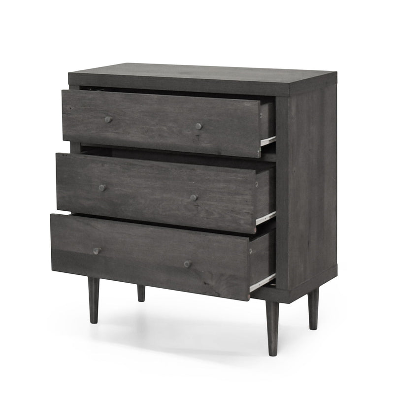 Nystrom Mid Century Modern 3 Drawer Chest by HouseOfZazla