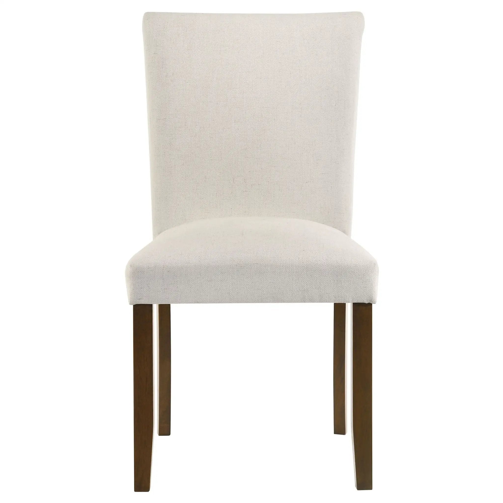 Paxton Upholstered Dining Side Chair Beige (Set of 2) by Unique Piece Furniture