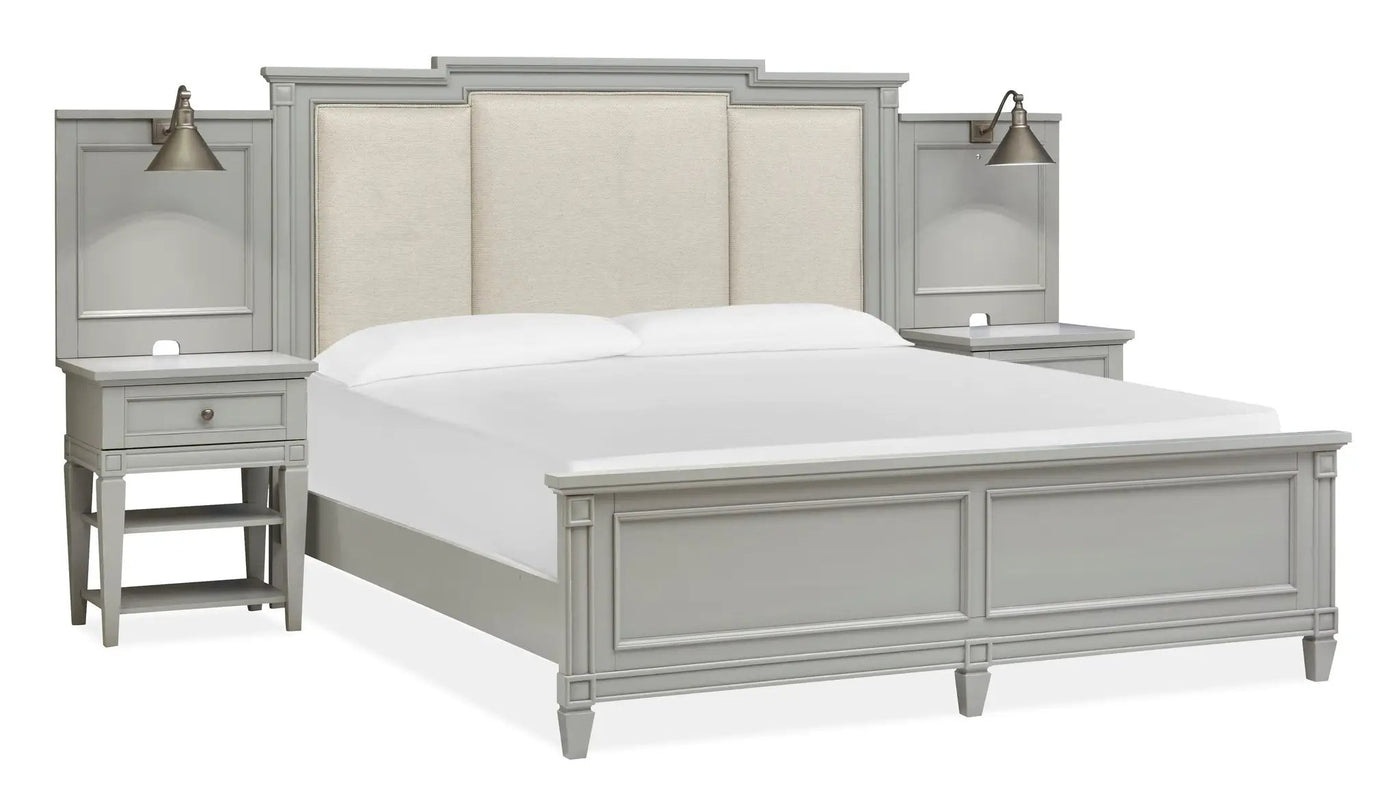 Glenbrook - Complete Wall Bed With Upholstered Headboar by Unique Piece Furniture