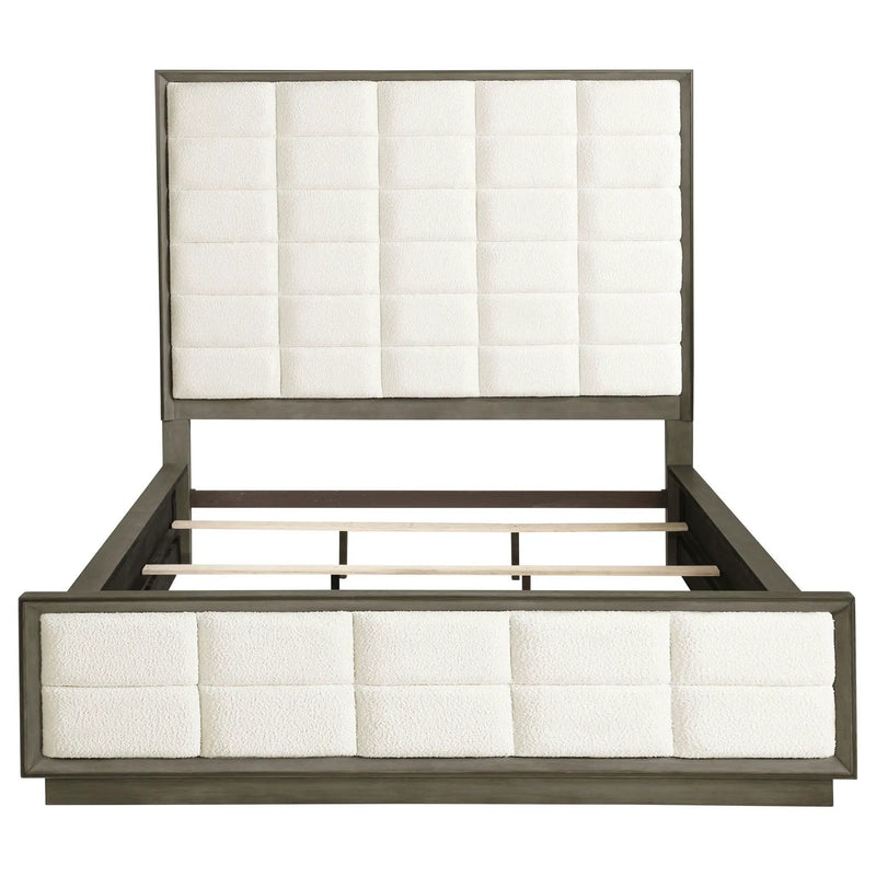Durango 80-inch California King Panel Bed Taupe Oak by Unique Piece Furniture