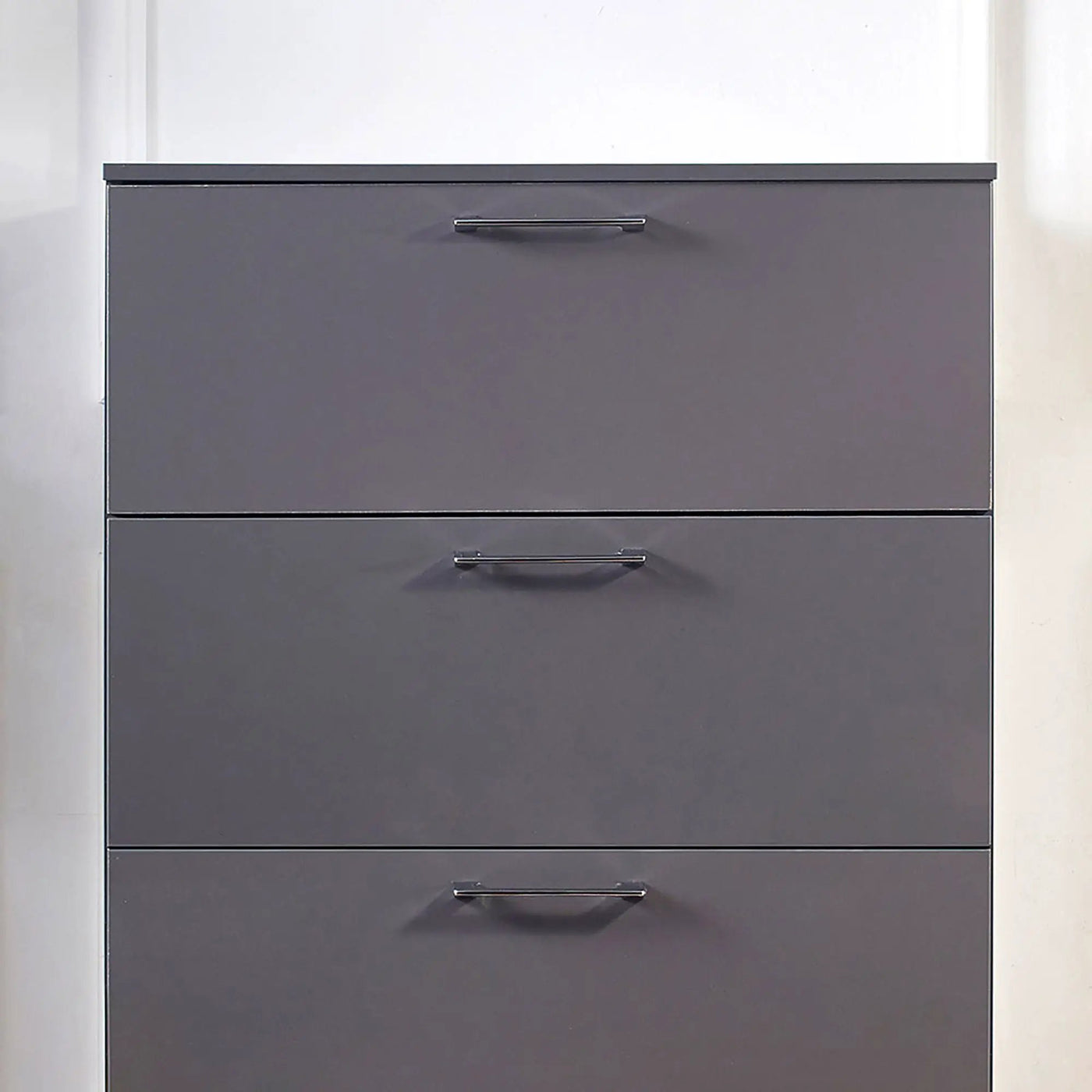 Bliss - Glossy 4 Drawer Jumbo Chest With Extra Deep Storage by HouseOfZazla
