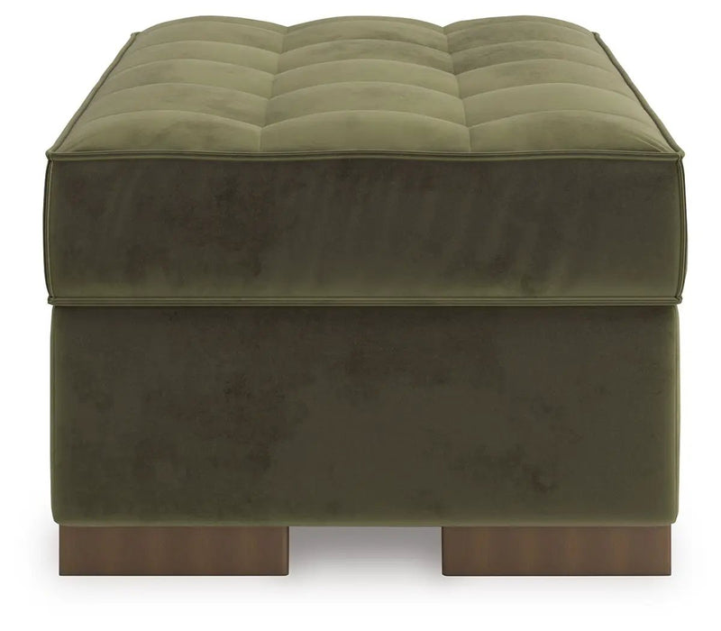 Caspian-Town - Oversized Accent Ottoman - Olive by Unique Piece Furniture