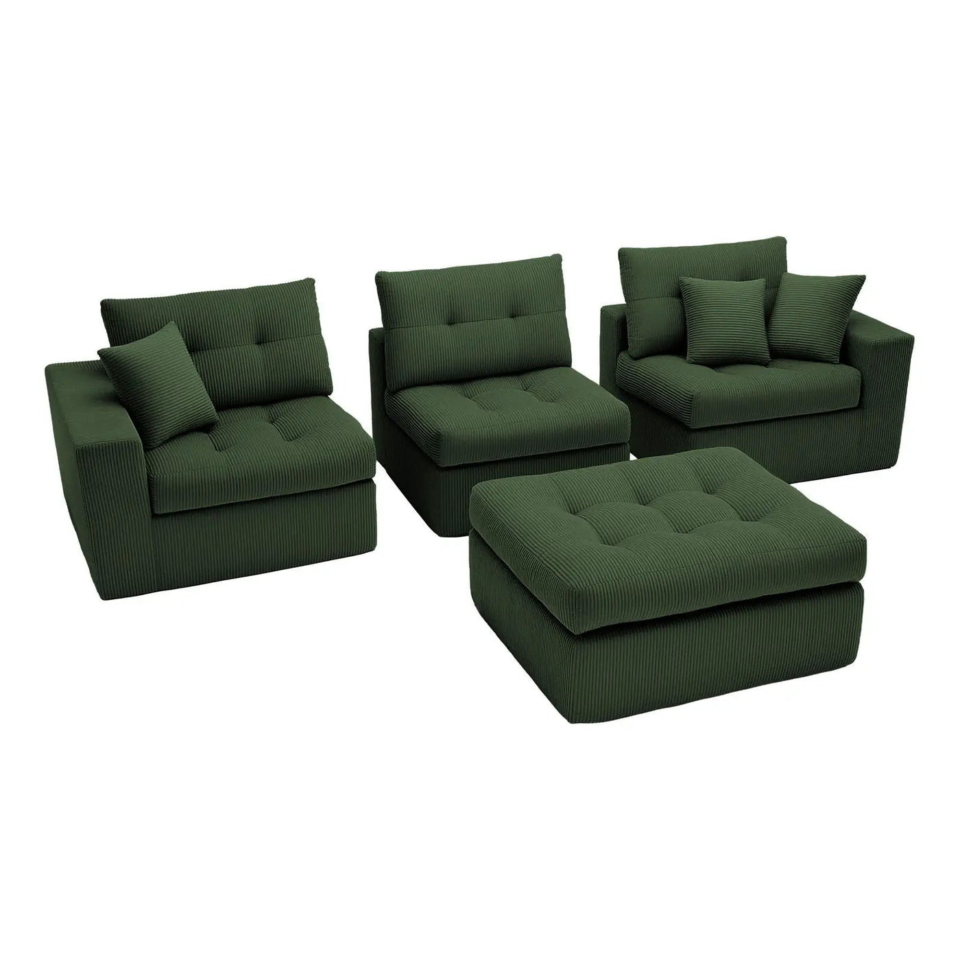 Corner Chaise L-Shaped Sectional Sofa Bed by HouseOfZazla
