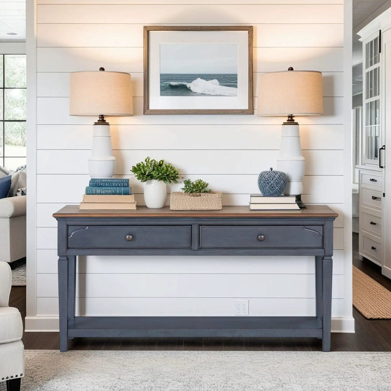 Sofa Table - Blue by Unique Piece Furniture