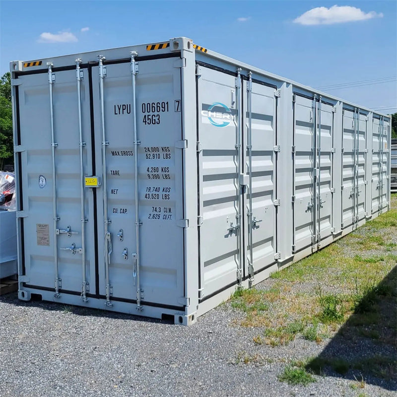 40ft High Cube Container with 4 Side Doors, with Logo by Chery Industrial