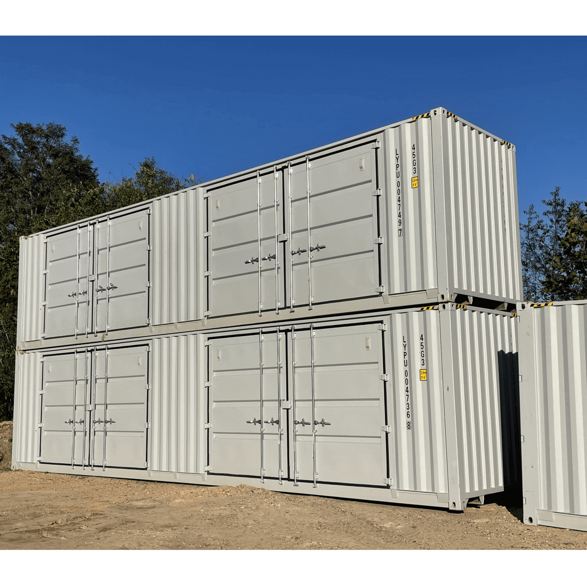 40ft High Cube Two Multi Doors Container by Chery Industrial