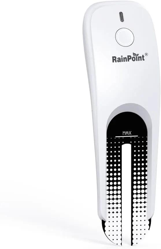 RainPoint Wi-Fi Soil Moisture Meter, WiFi Soil Moisture Meters for Plants, Soil Humidity & Temperature Sensor, Soil Testers Monitor for Garden (Add-on Device, Requires Hub or Gateway), White by GreenHaven Gardens