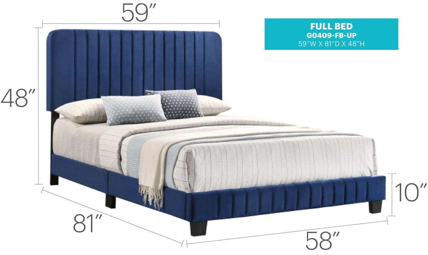 Channel Tufted Bed by HouseOfZazla