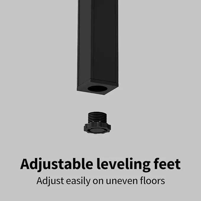 Plant Stand - Aluminum Indoor/Outdoor Flower Rack, Waterproof & Rust-Proof, Stable Support for Pots, Perfect for Living Room, Balcony, Garden, and Office (Black, 6 Tier) by GreenHaven Gardens