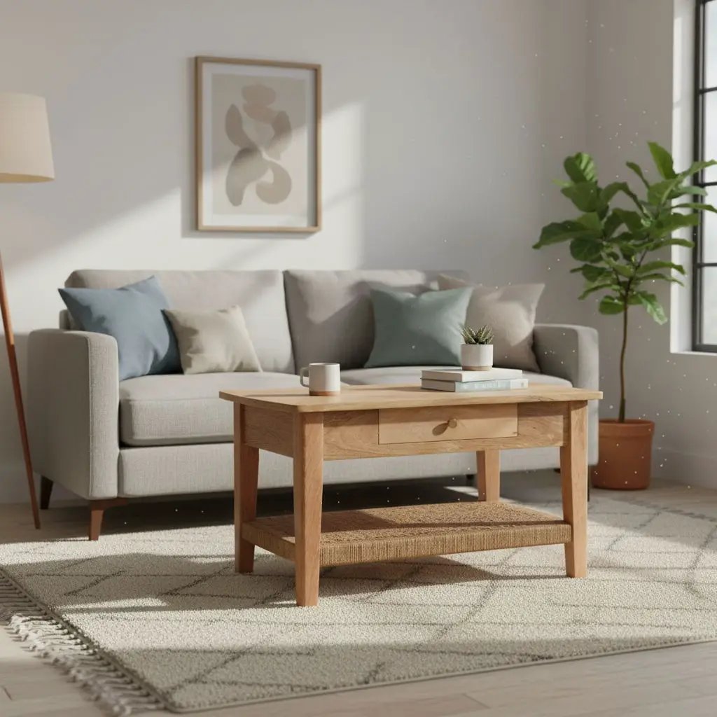 Rope 1 Drawer Table by Unique Piece Furniture