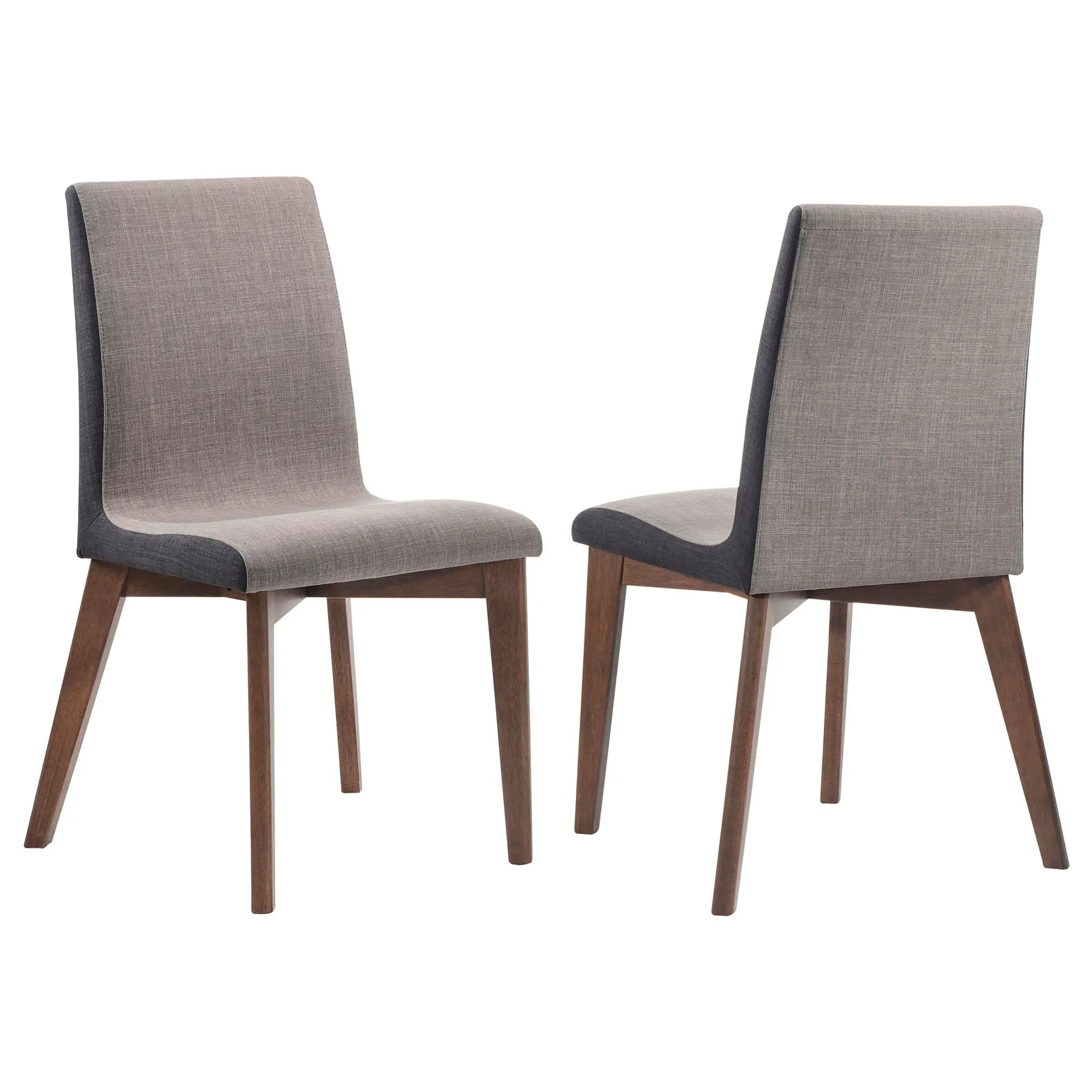 Upholstered Side Chairs (Set of 2) - Gray by HouseOfZazla