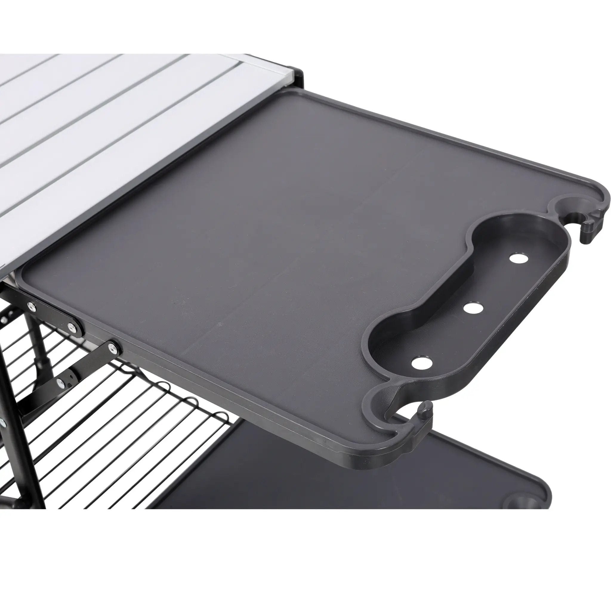 Folding Camping Kitchen Table - Portable Outdoor Cooking Station by HouseOfZazla