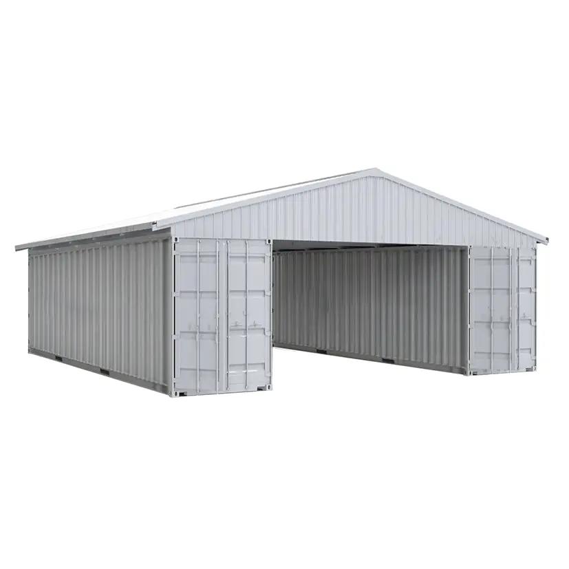 40FT x 36FT Container Roof Kit – Heavy-Duty Steel Shelter by HouseOfZazla