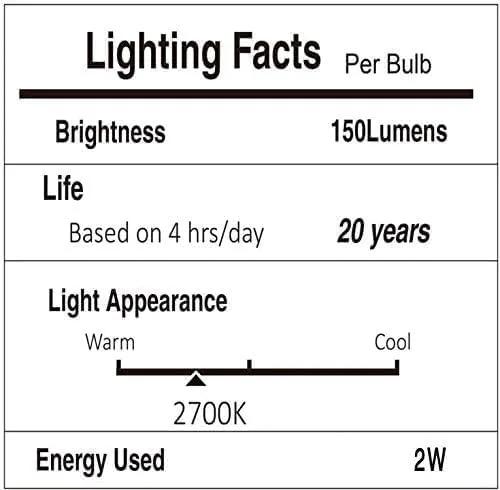 Svater 48 FT Outdoor String Lights 2W, Commercial Grade Patio Light with 15 pc Edison Shatterproof Bulbs, IP65 Waterproof LED Hanging Lighting for Bistro Cafe Market Outside Backyard, Warm White 2700K by GreenHaven Gardens