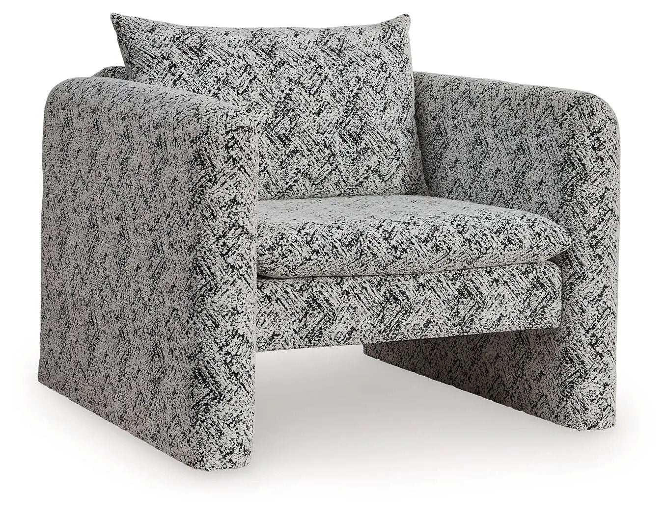 Kenbell - Accent Chair - Black / White by Unique Piece Furniture