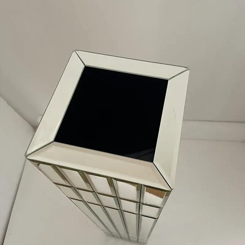 36.02" Tall Mirrored Floor Vase by HouseOfZazla
