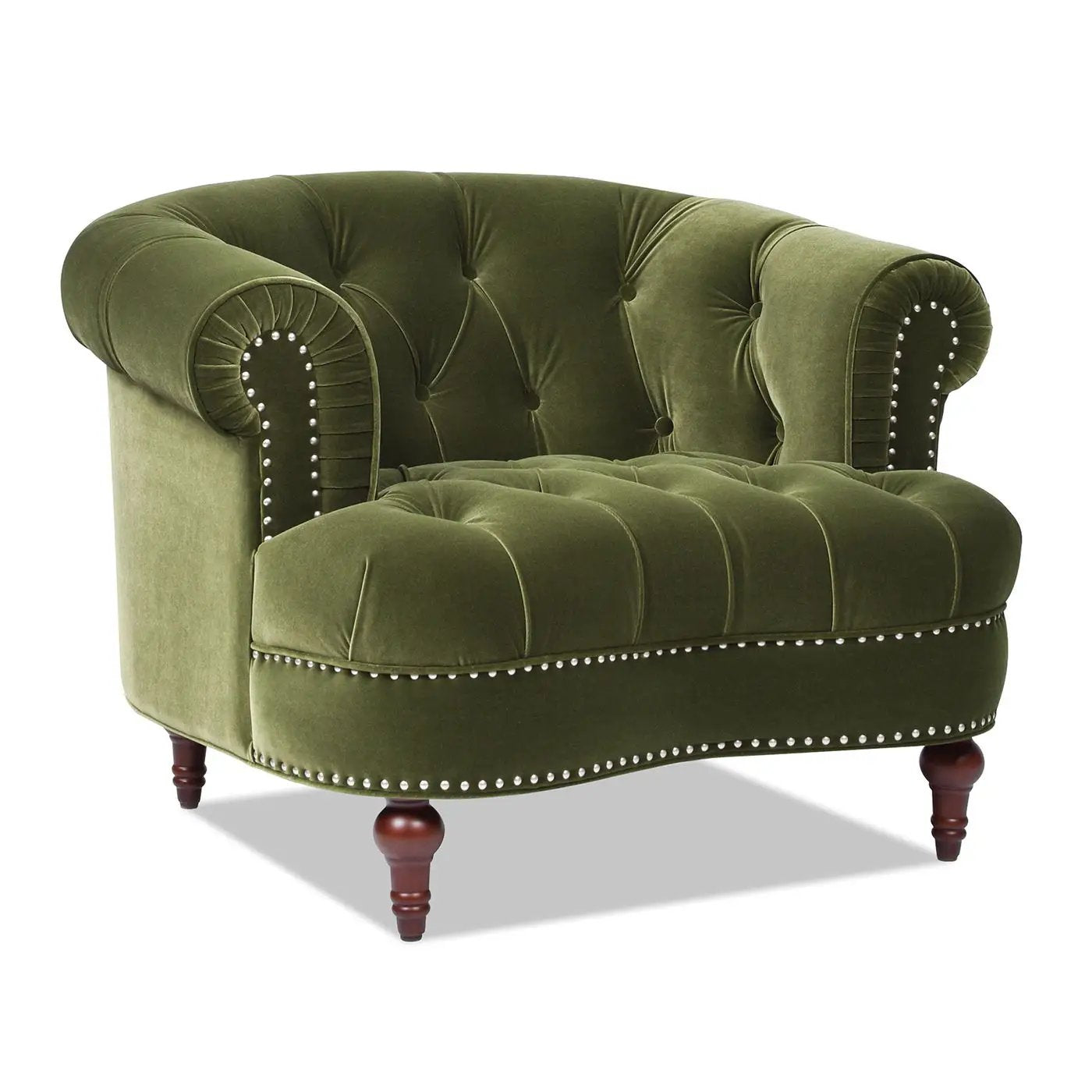 La Rosa - Victorian Tufted Upholstered Accent Chair by Unique Piece Furniture