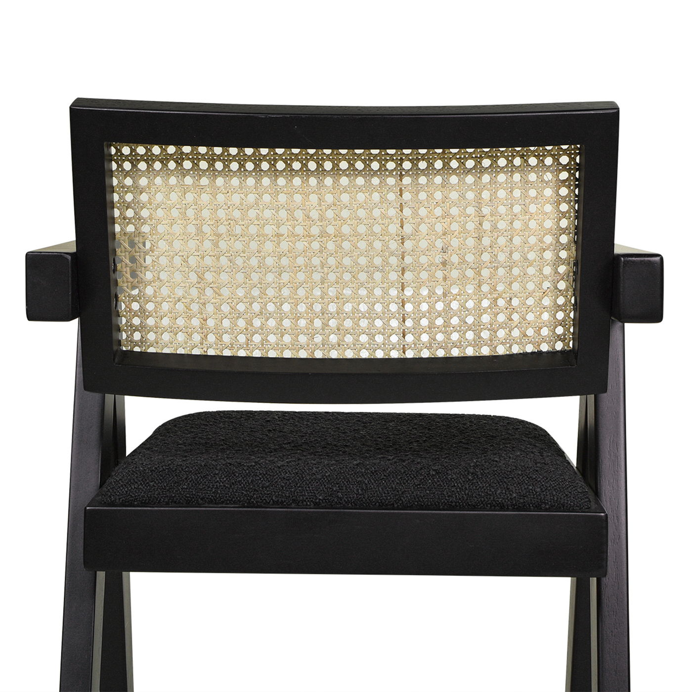 Milan - Modern Webbing Back Stool With Arms (Set of 3) by HouseOfZazla