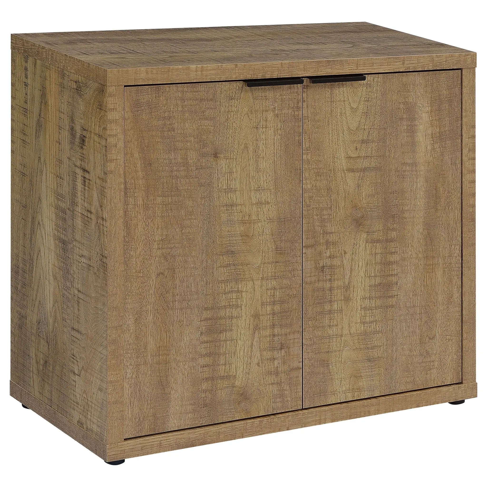 Pepita 2-door Engineered Wood Accent Cabinet Mango Brown by Unique Piece Furniture