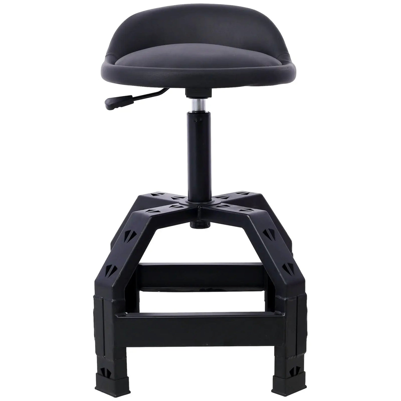 Pneumatic 360 Degree Swivel Stool, Mechanics Rolling Creeper Seat, Heavy Duty Mechanics Stool by HouseOfZazla