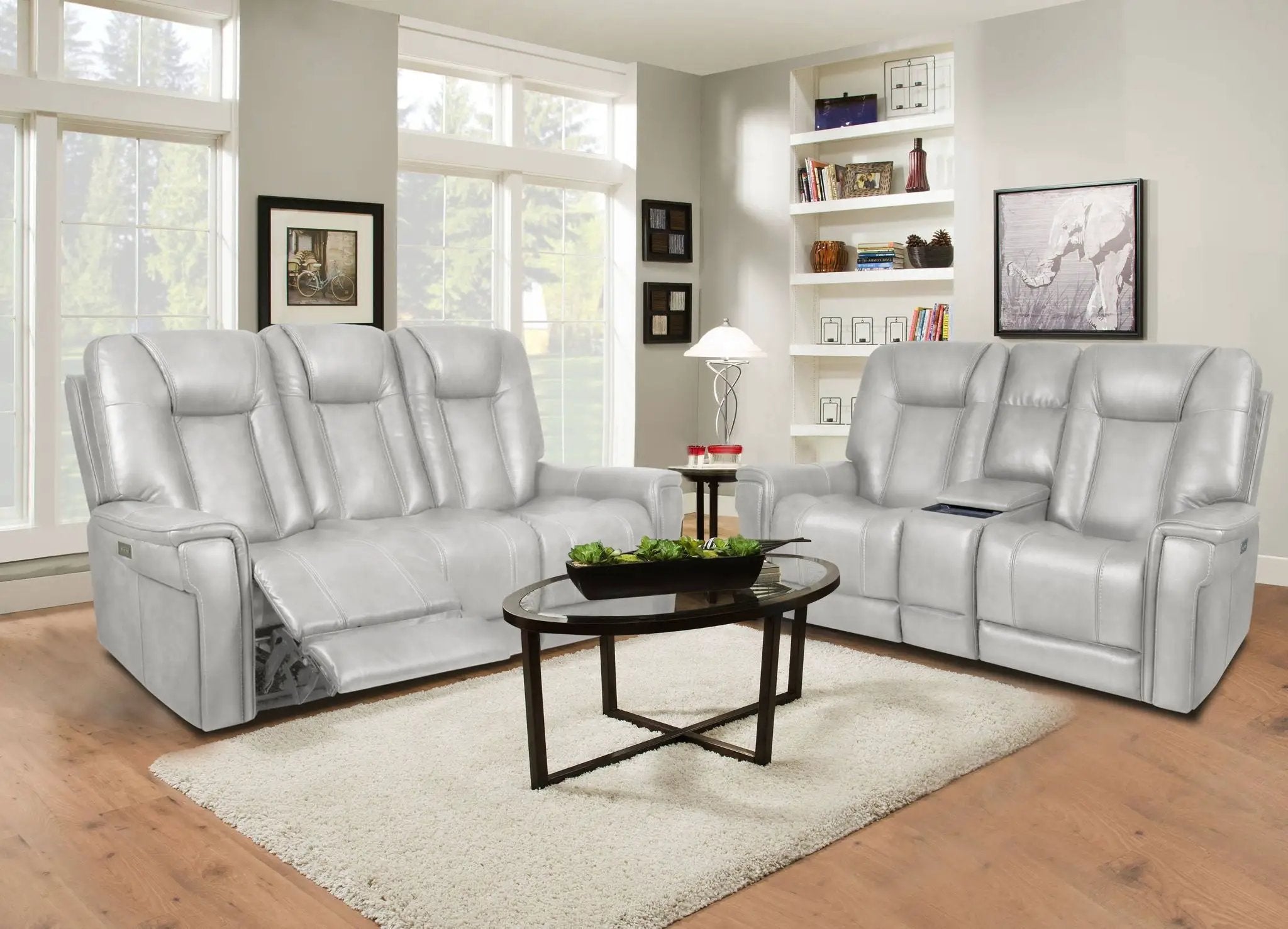 Sanibel - Sofa With Power Recline With Power Headrest And Power Lumbar by Unique Piece Furniture