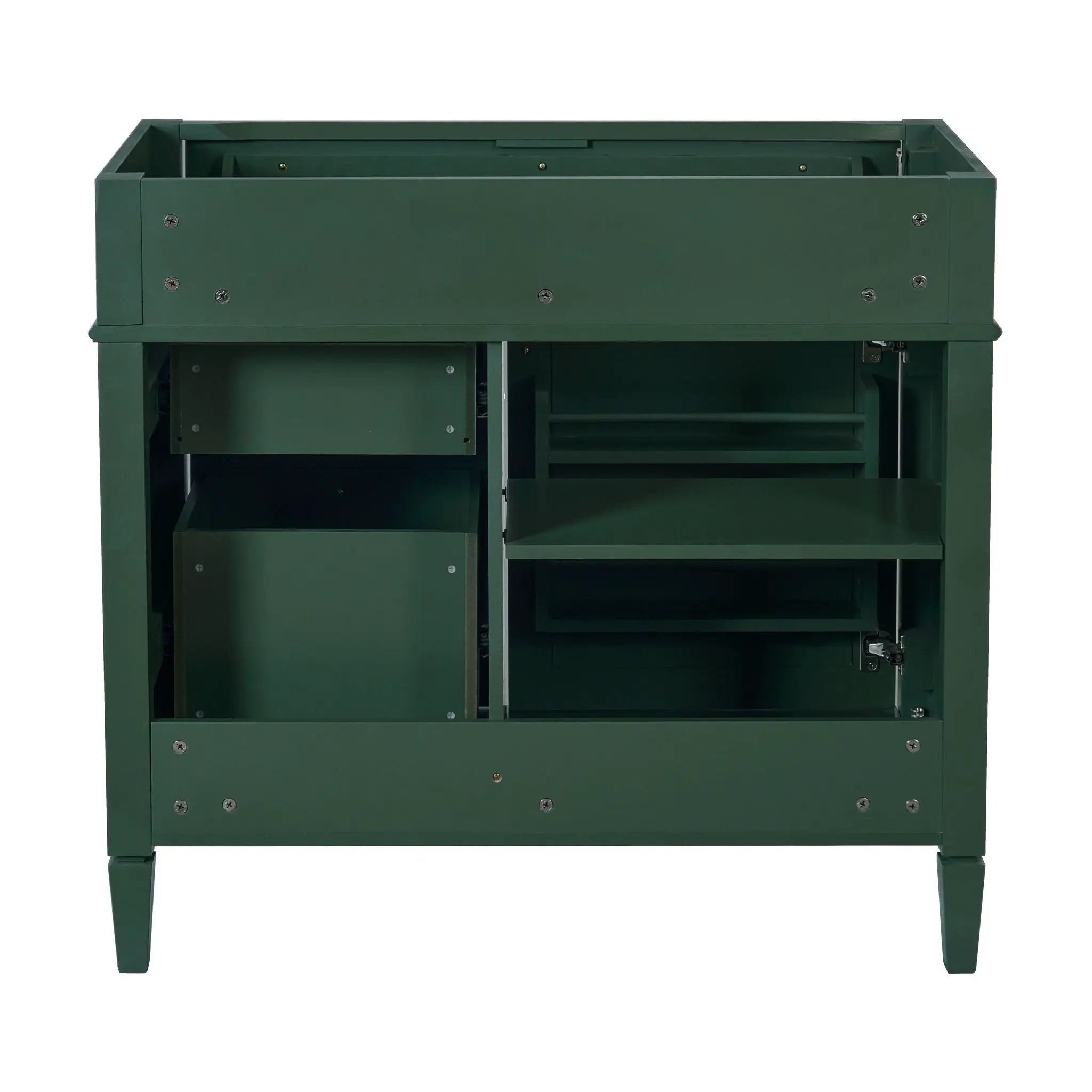 Bathroom Vanity With 2 Drawers And Tip-Out Drawer, Storage Cabinet