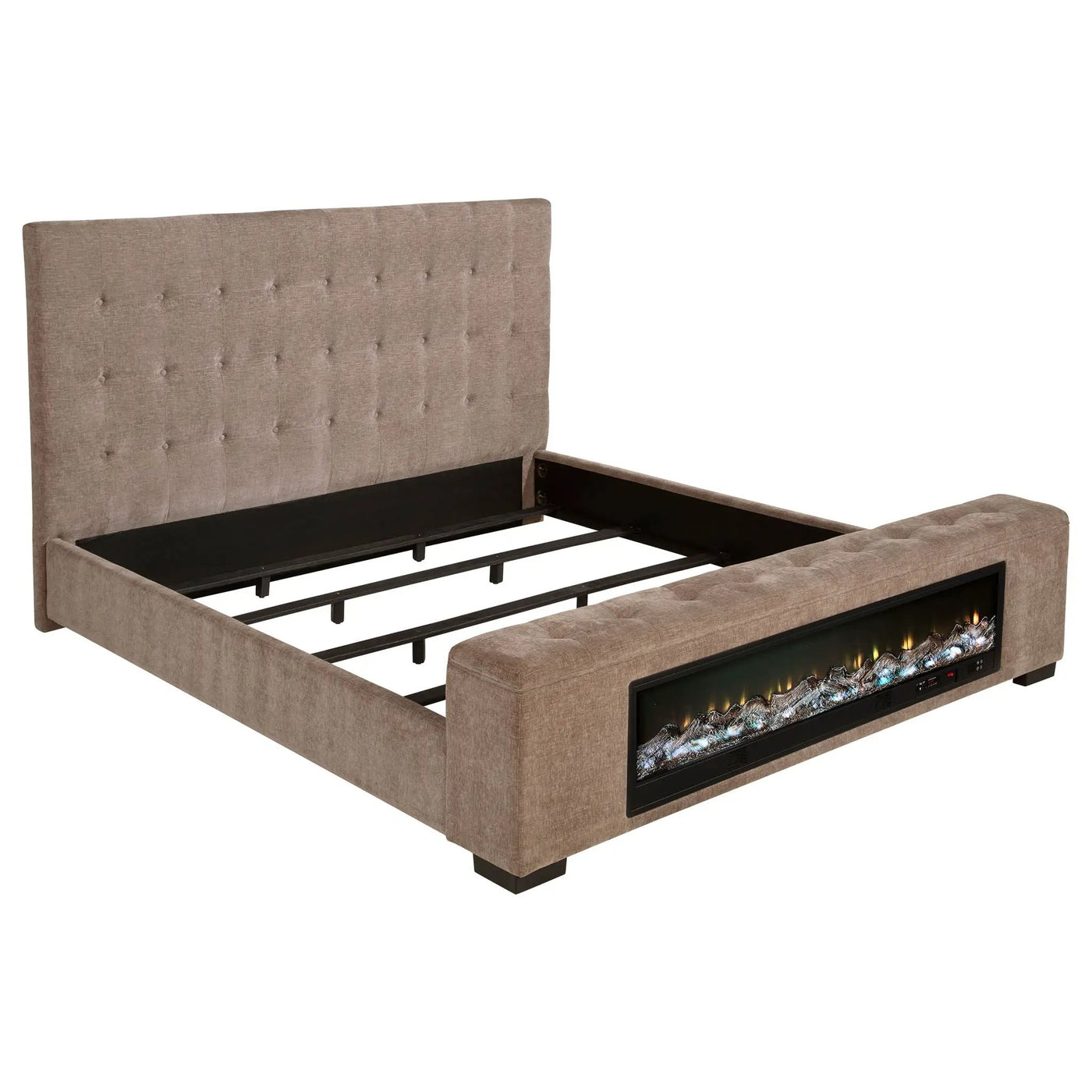 Crombie - Bed With Visual Flame Feature by HouseOfZazla