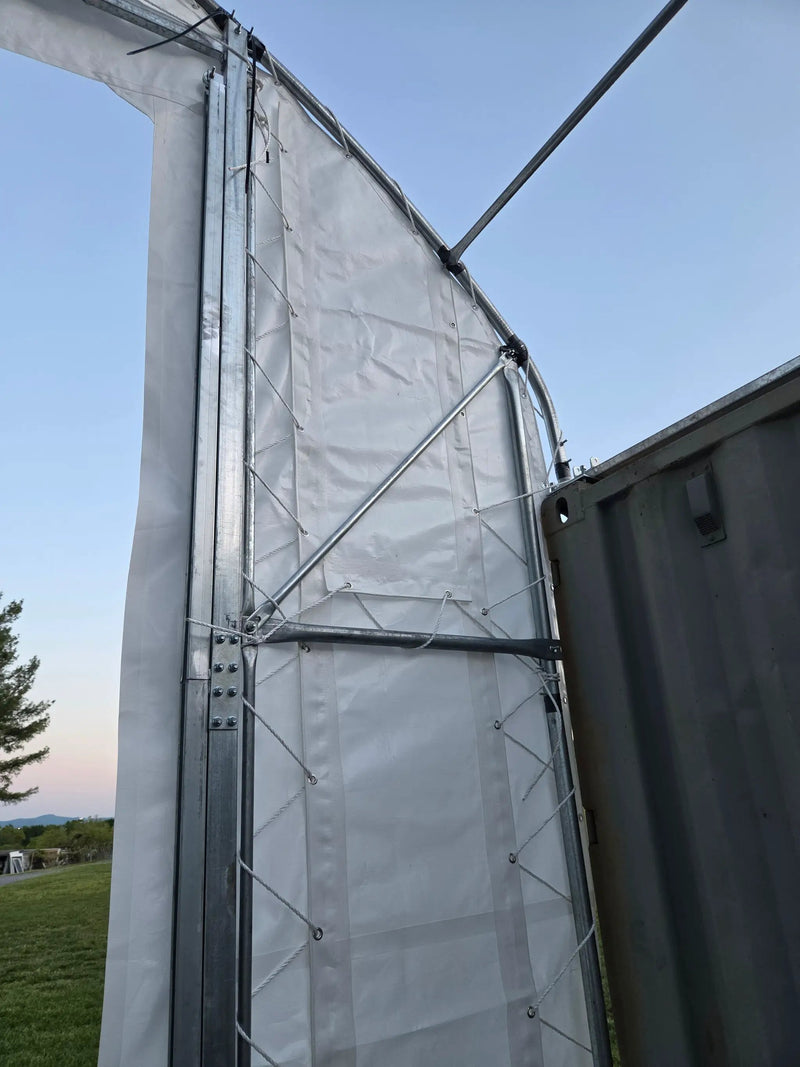 Front Panel with Winch Door for W20' Container Shelter by Chery Industrial