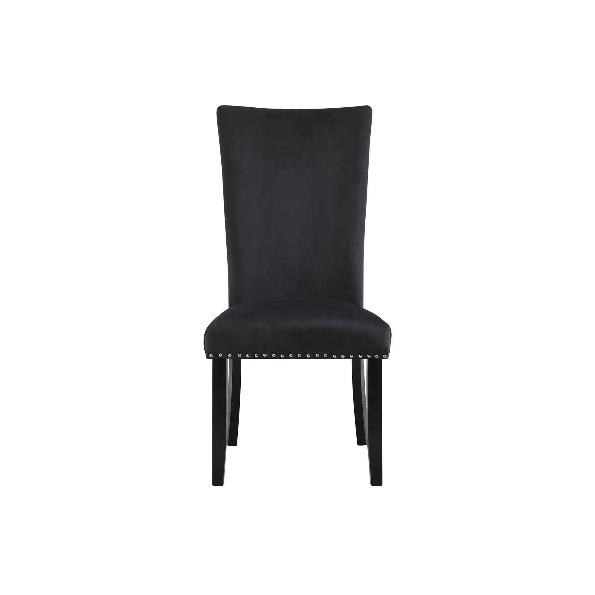 Jhoanna - 5 Pieces Dining Table Set - Black by HouseOfZazla
