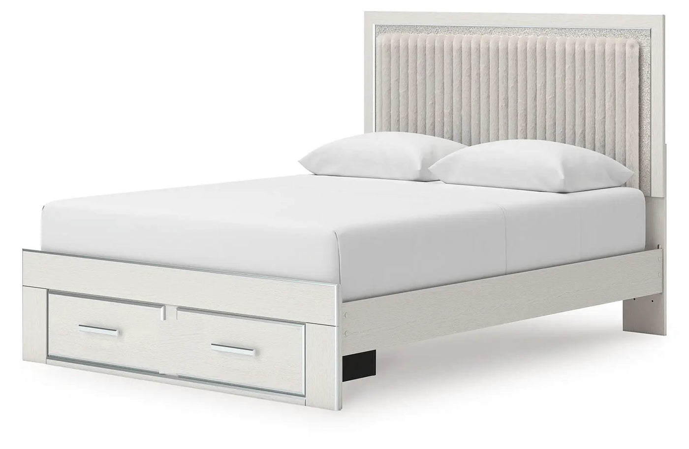 Zuraleus - Upholstered Panel Platform Storage Bed by Unique Piece Furniture