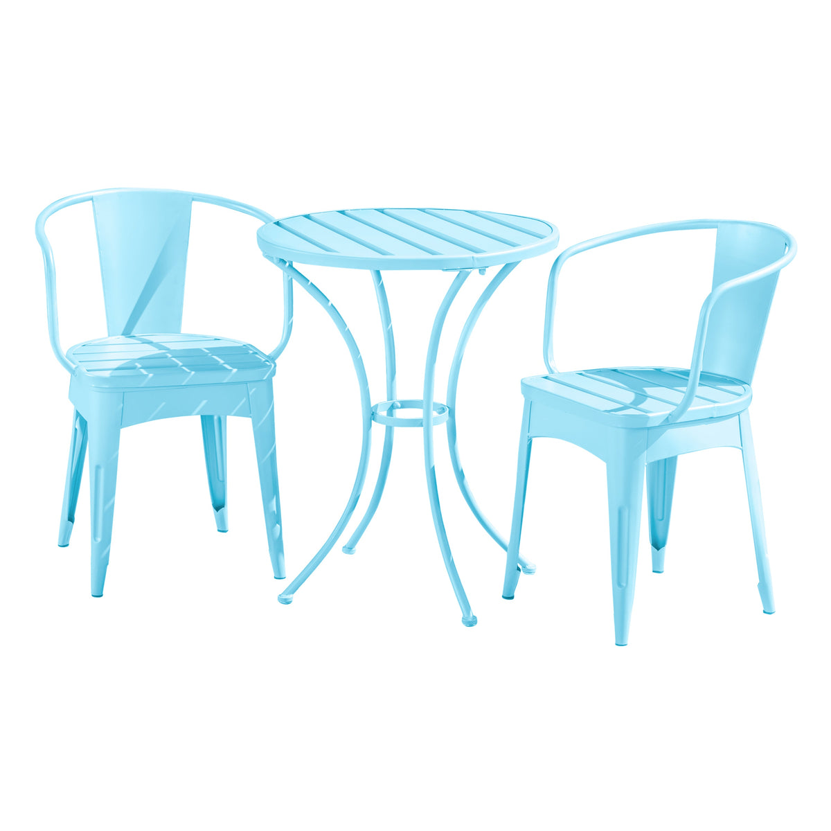 Colmar 3 Pc KD Metal Set - Matte, photo 4 of 10