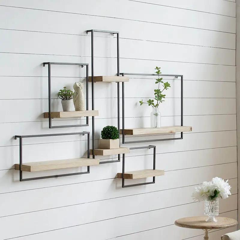 Wall Shelf, Wall Hanging Decor, Home Decor Accent - Black / Brown by Unique Piece Furniture
