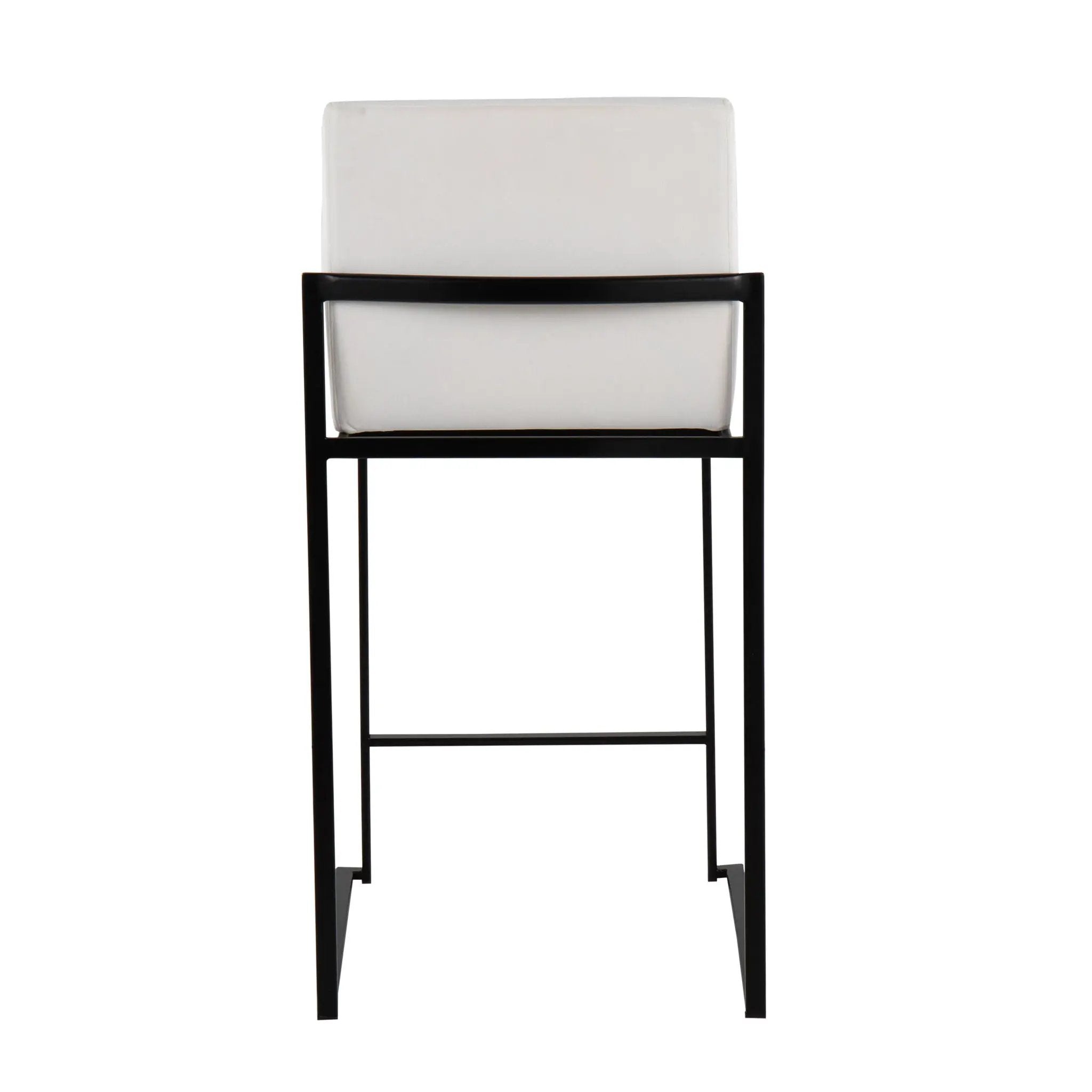 Fuji - Contemporary Modern Elegance, High Back Counter Stool by HouseOfZazla
