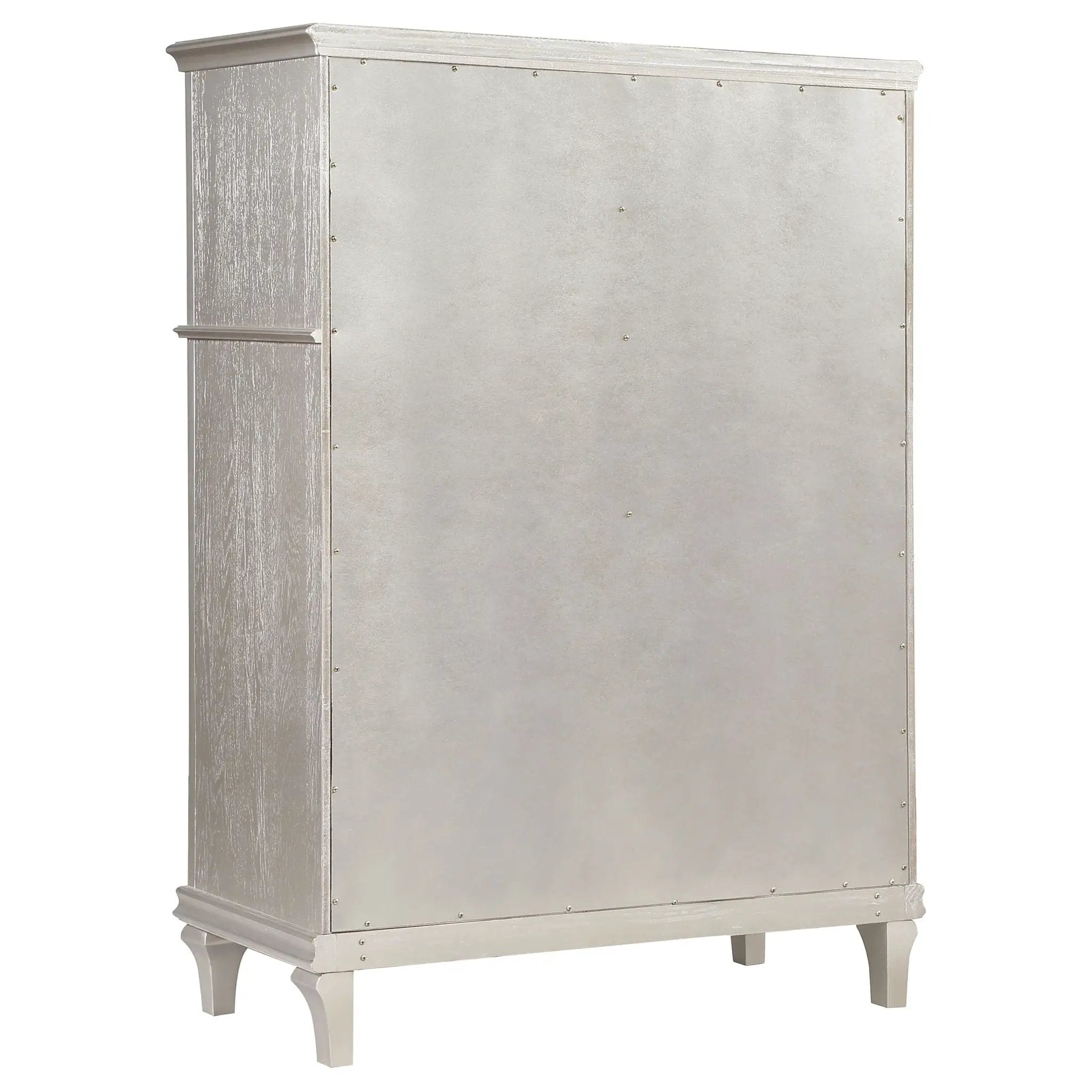 Evangeline 6-drawer Bedroom Chest Silver Oak by Unique Piece Furniture
