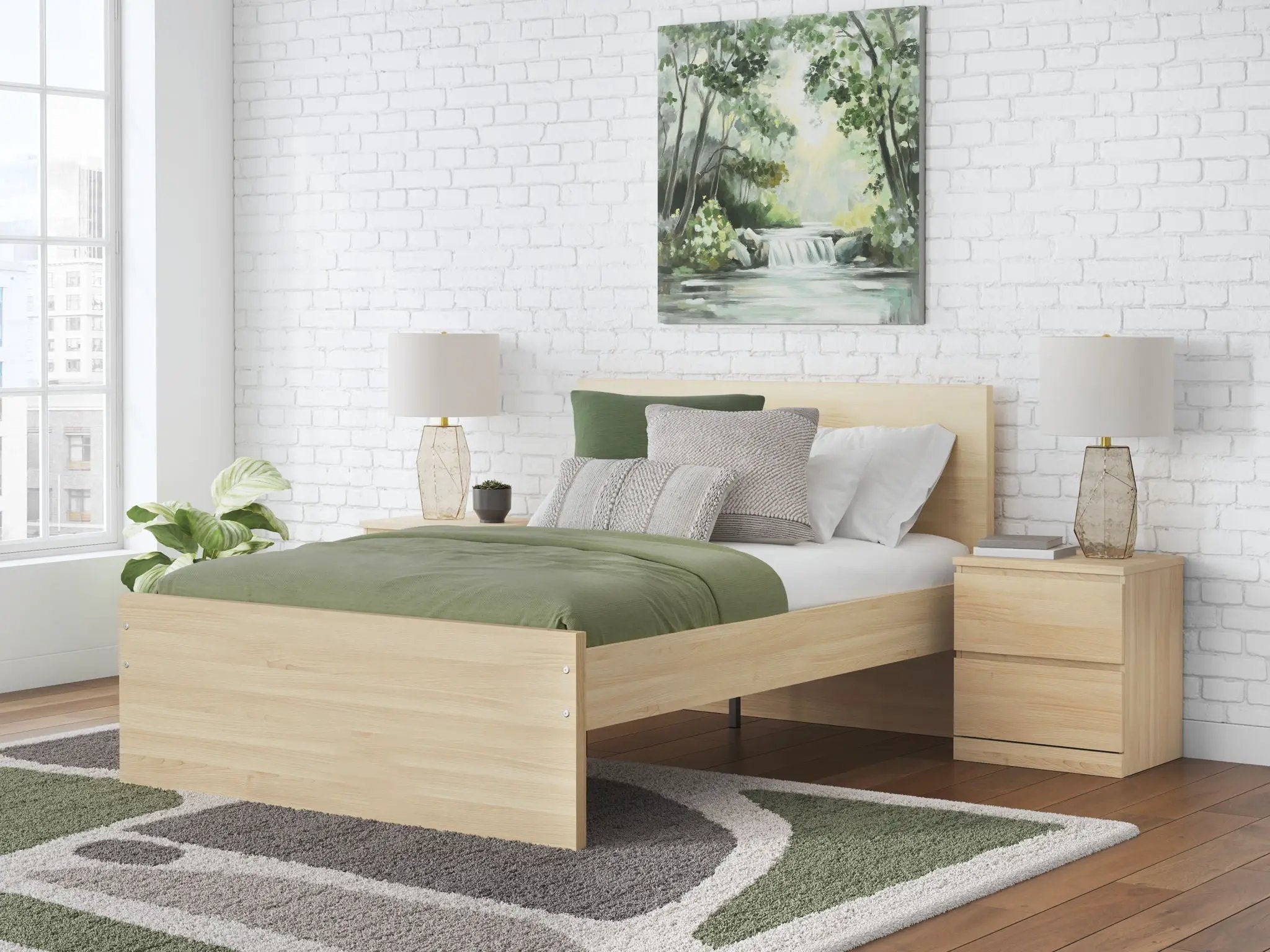 Onita - Panel Platform Bed by Unique Piece Furniture