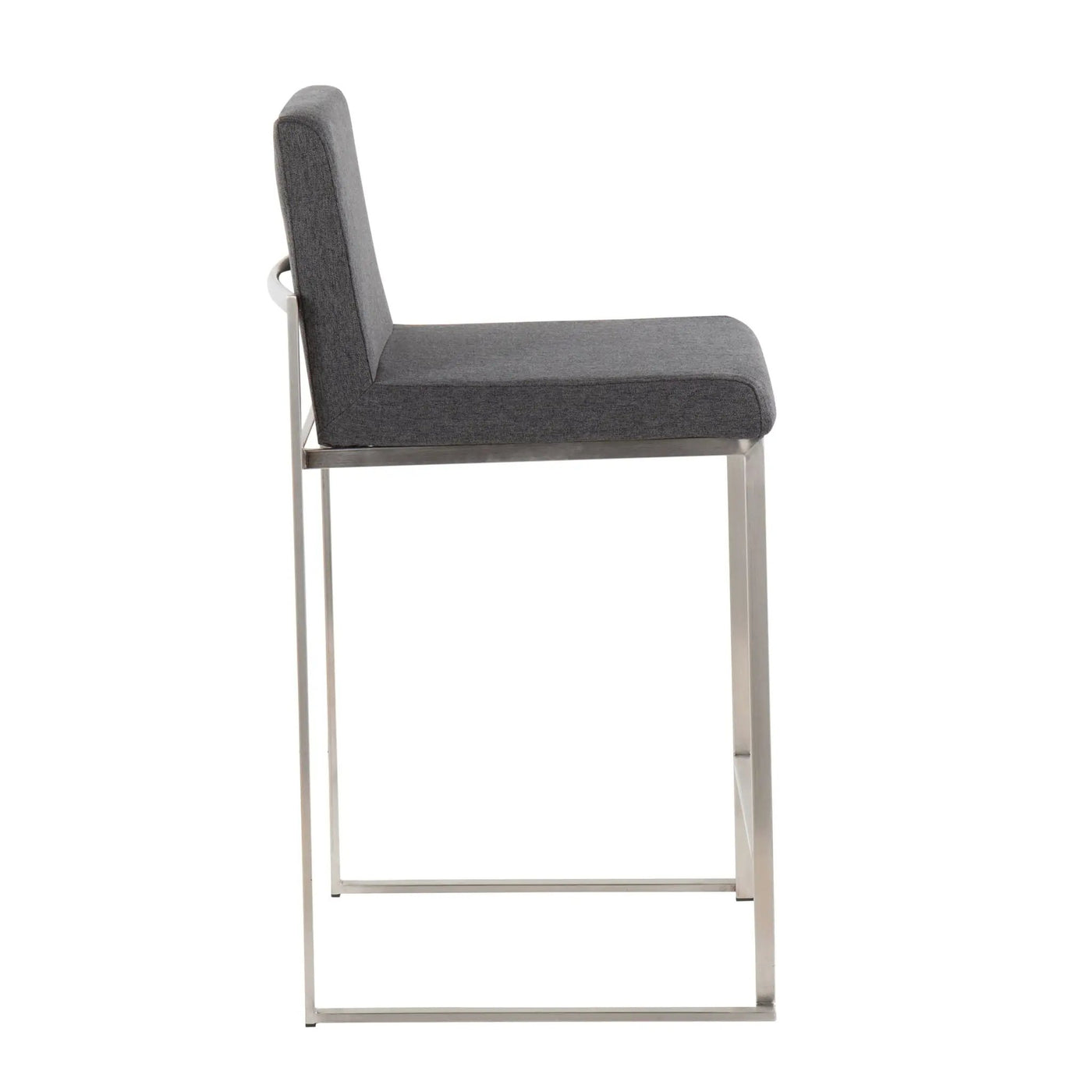 Fuji - Contemporary High Back Counter Stool, Functional Design by HouseOfZazla