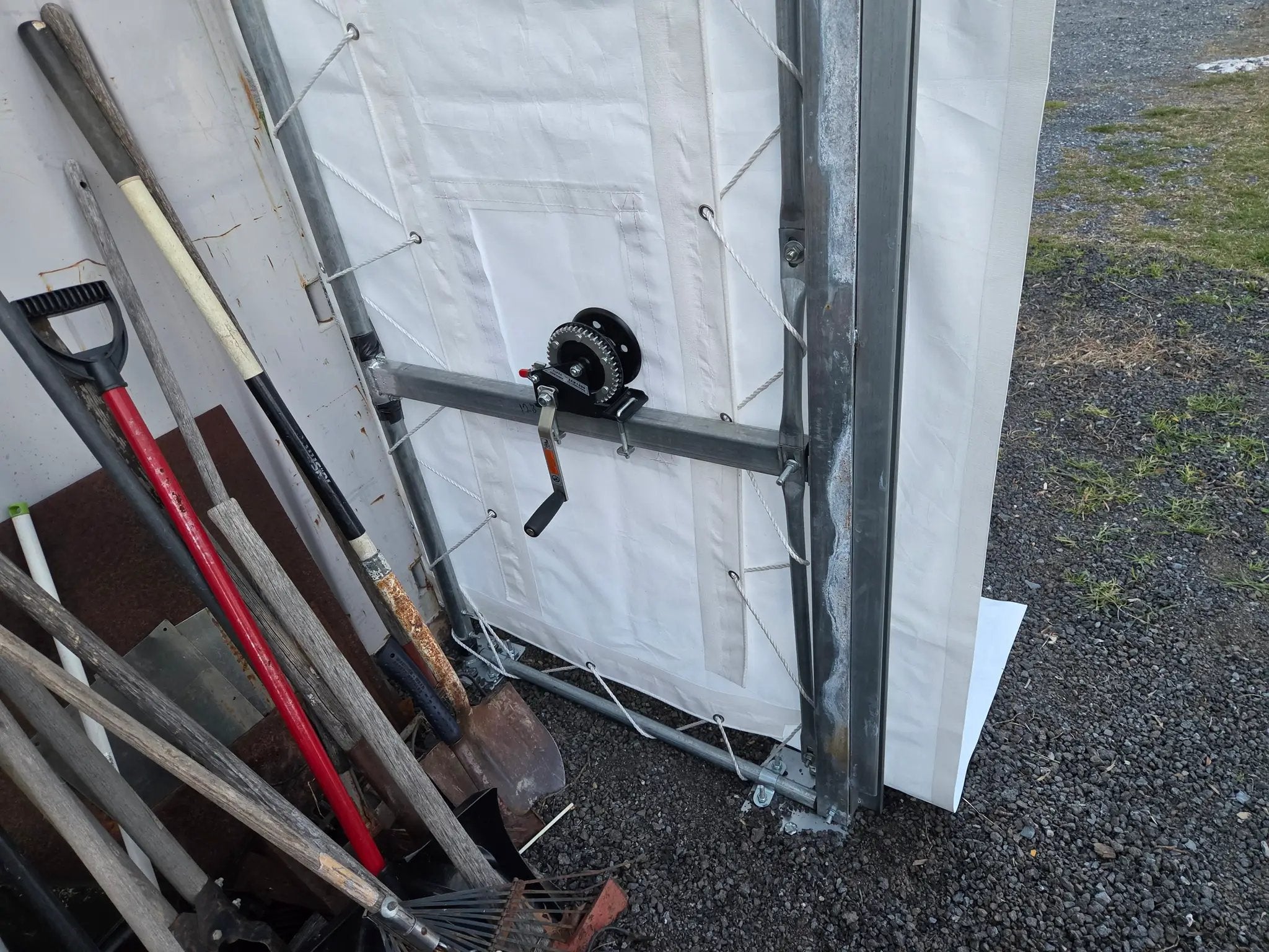 Front Panel with Winch Door for W20' Container Shelter by Chery Industrial