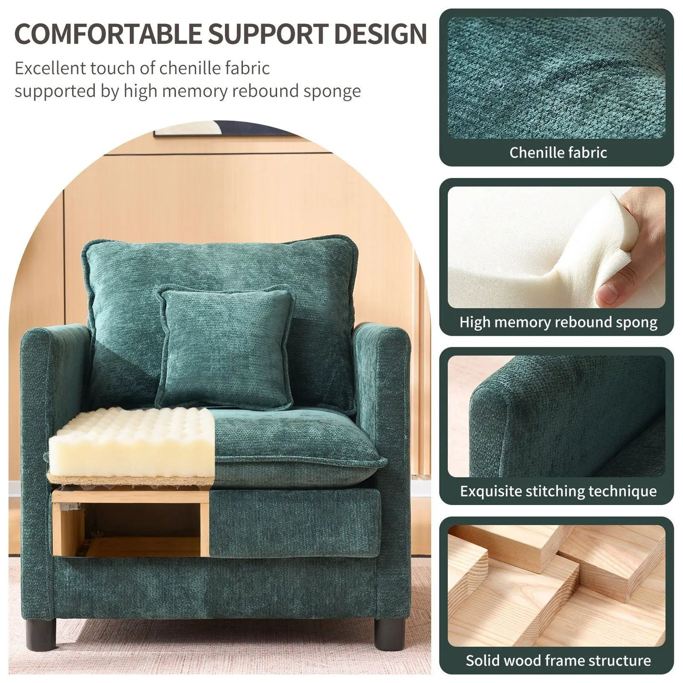Modern Reading Armchair by HouseOfZazla
