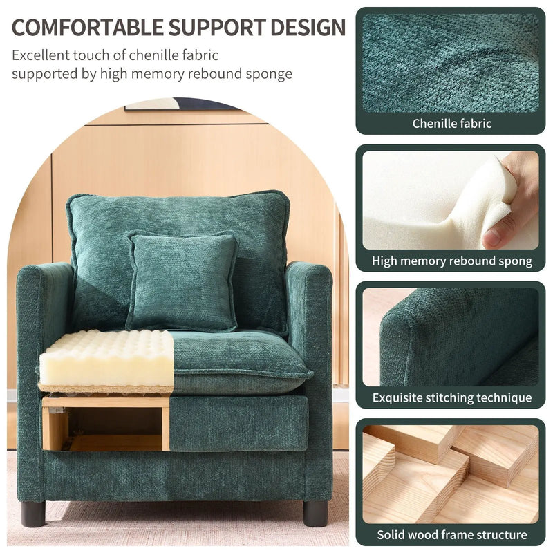 Modern Reading Armchair by HouseOfZazla