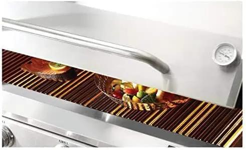 Mr. Bar-B-Q 12" Stainless Steel Skillet, Deep Fryer Strainer for Seafood, Vegetable Grill Basket w/Removable Handle Stainless Steel for BBQ Grill, Camping, Backpacking, Grilling Accessories 06753Y by GreenHaven Gardens