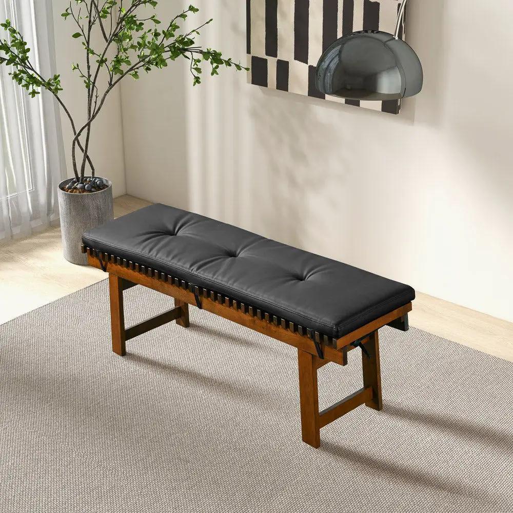 Lucia - Bench - Black by Unique Piece Furniture