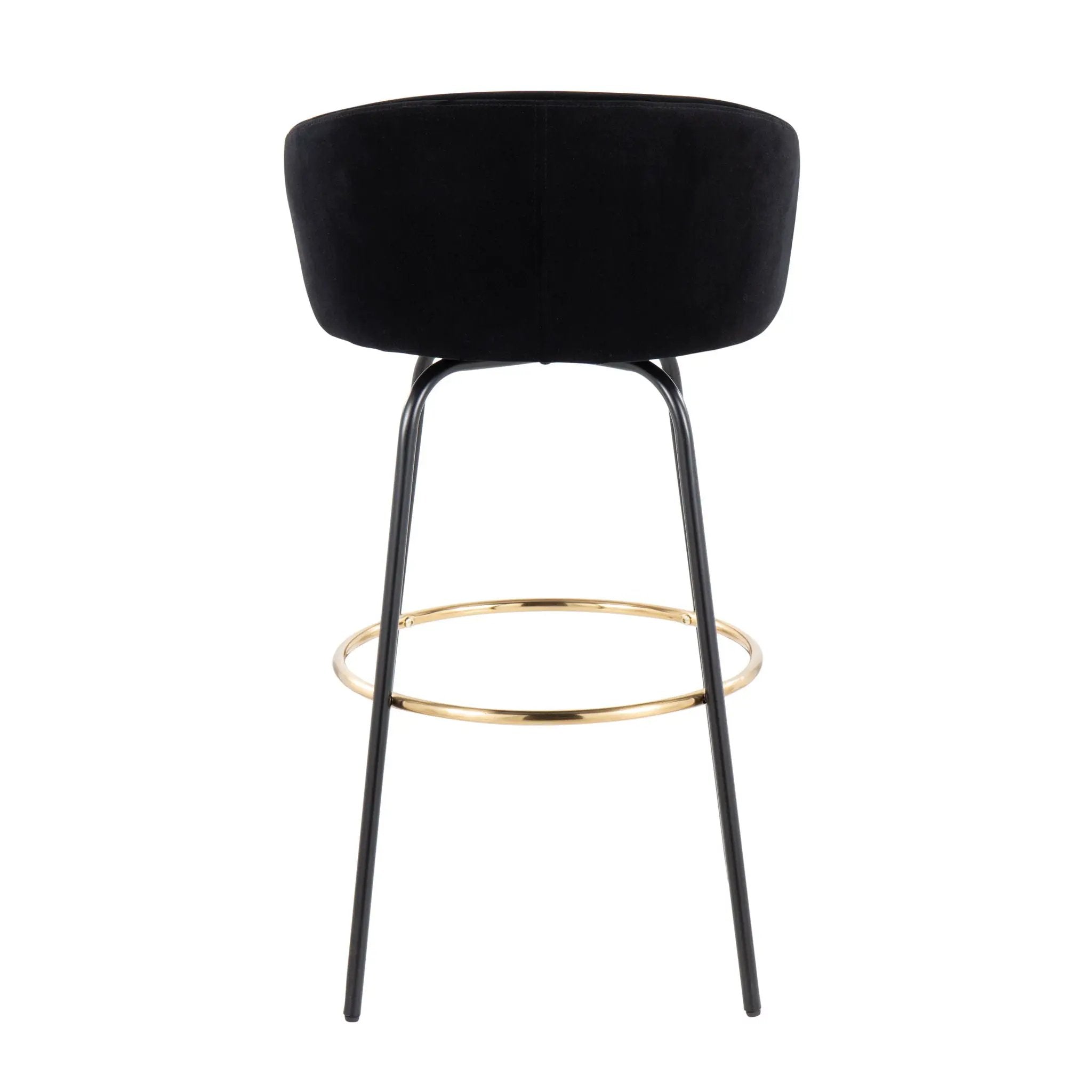 Claire - Contemporary / Glam Barstool With Footrest (Set of 2) by Unique Piece Furniture