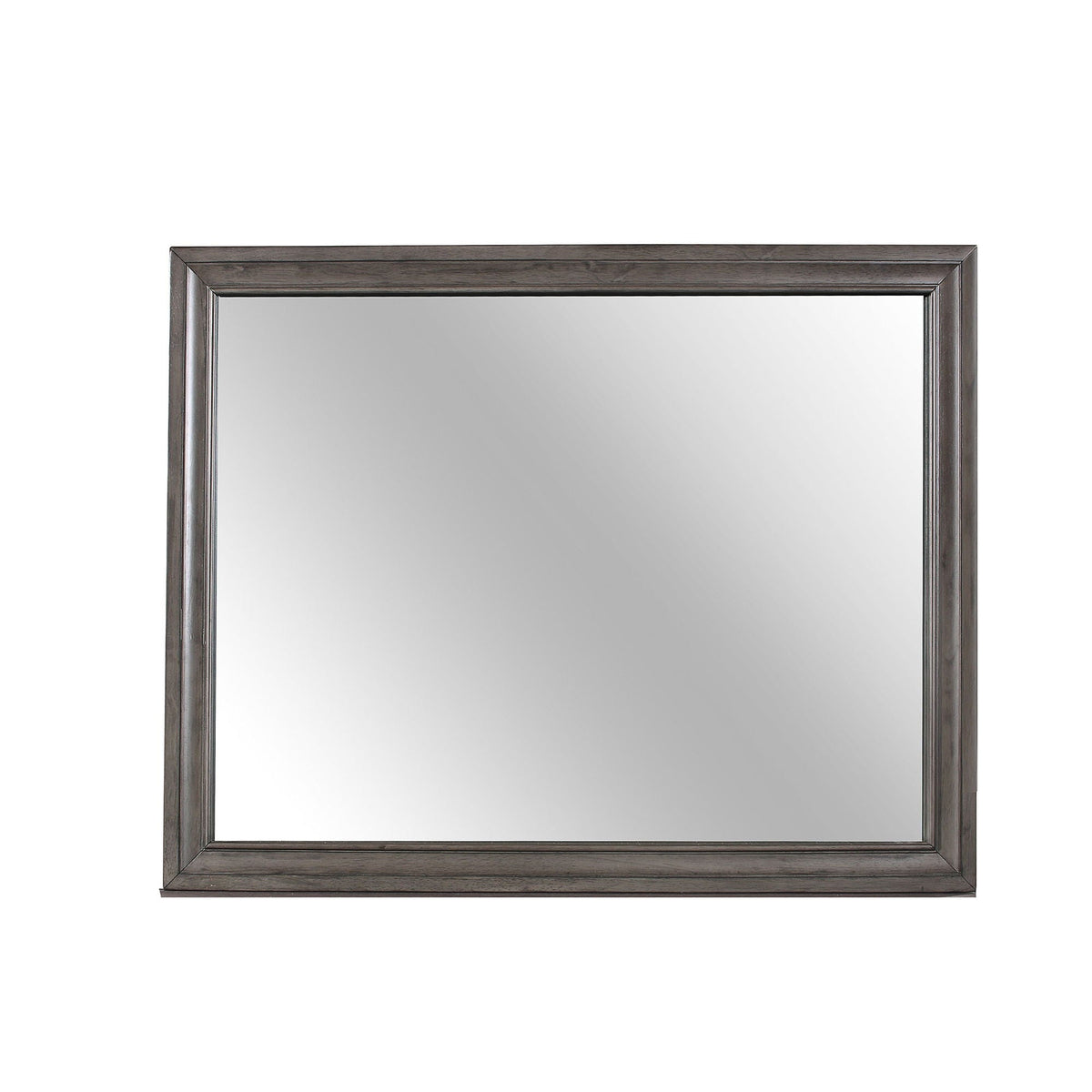 Gray Sparkle Mirror with Beveled Glass - Ryder, photo 4 of 5