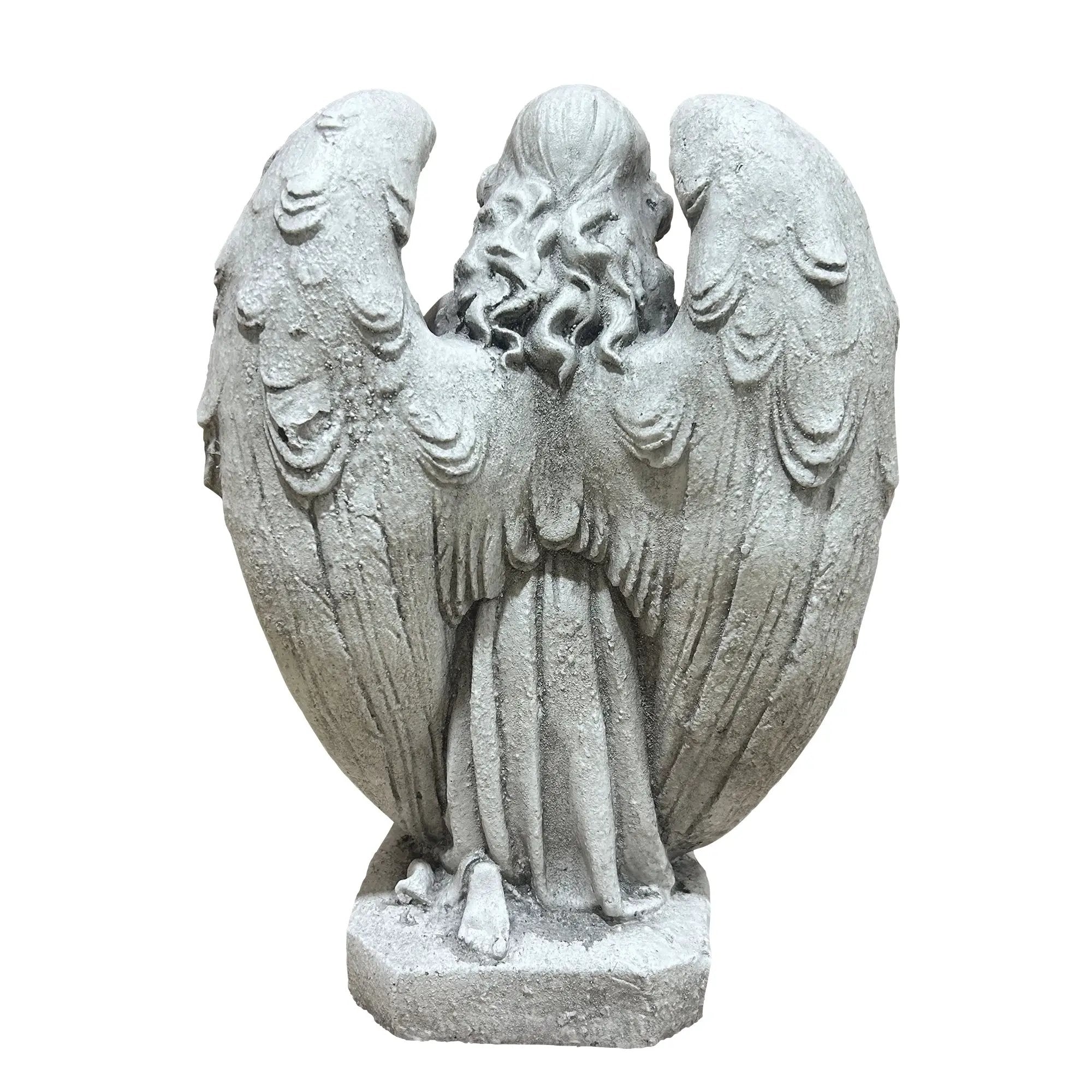 Magnesium Oxide Praying Angel Statue by HouseOfZazla