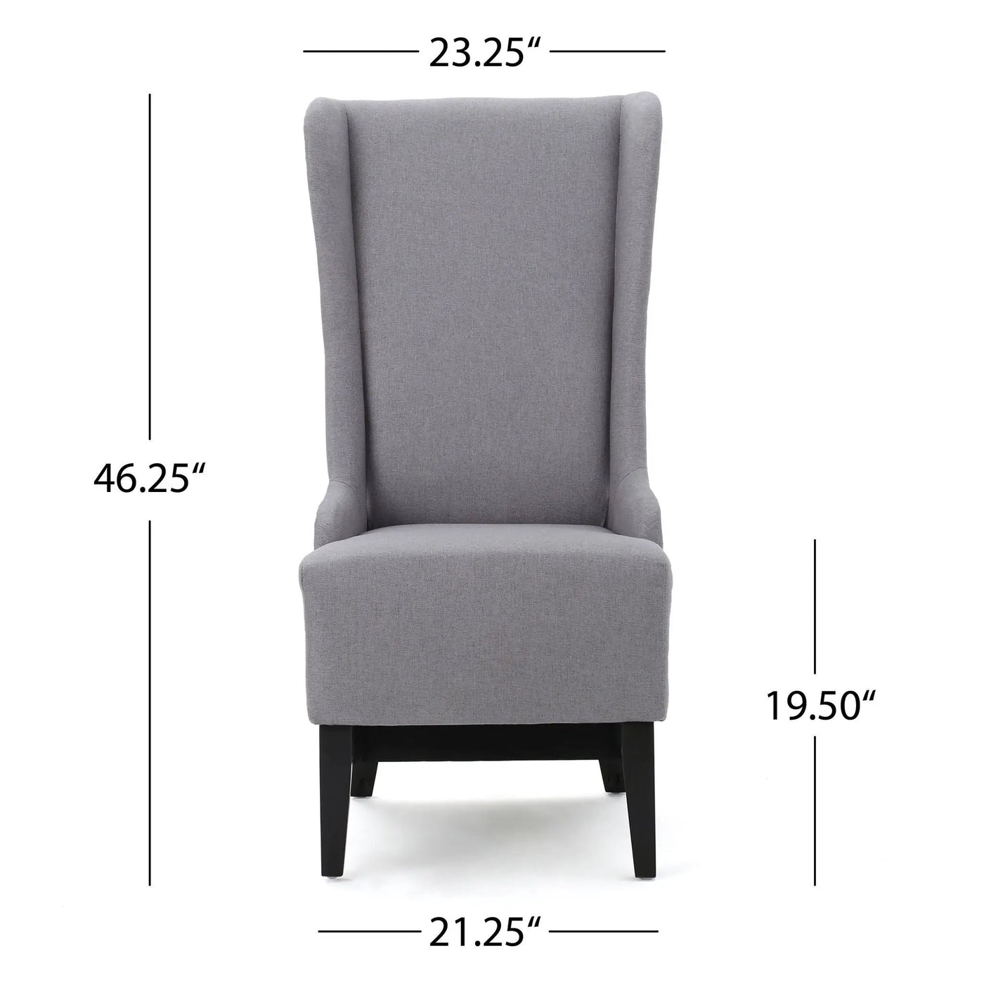 Alight Upholstered Dining Chair With High Back And Birch Wood Legs by HouseOfZazla