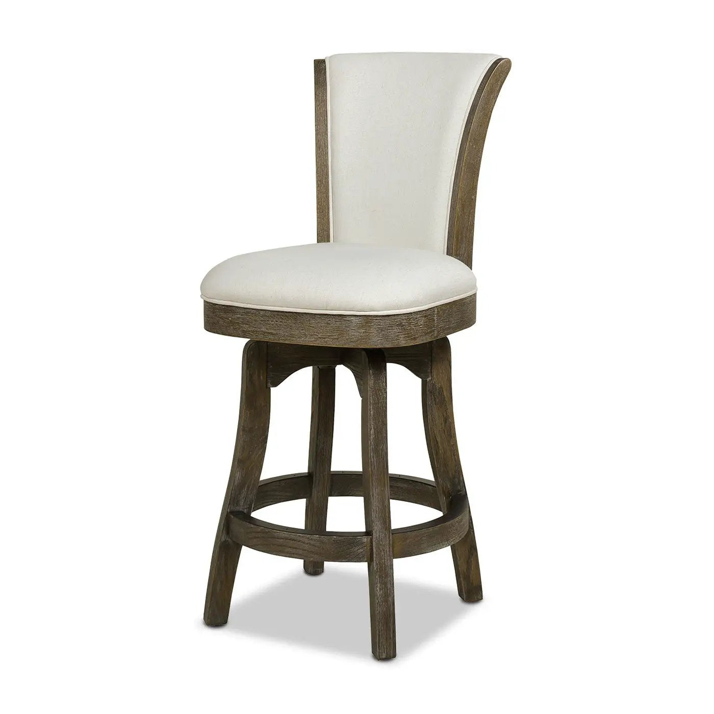 Henry - Armless Swivel Counter Height Bar Stool by HouseOfZazla