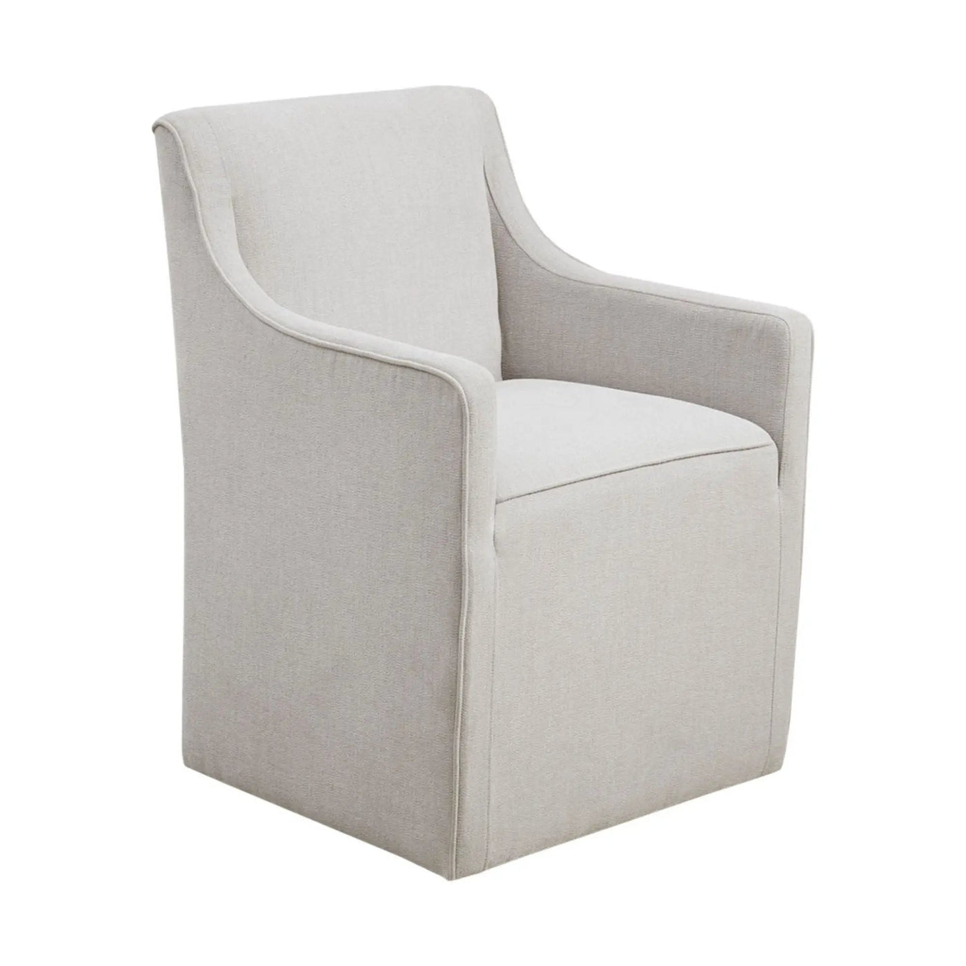 Traditional Skirted Dining Arm Chair by HouseOfZazla