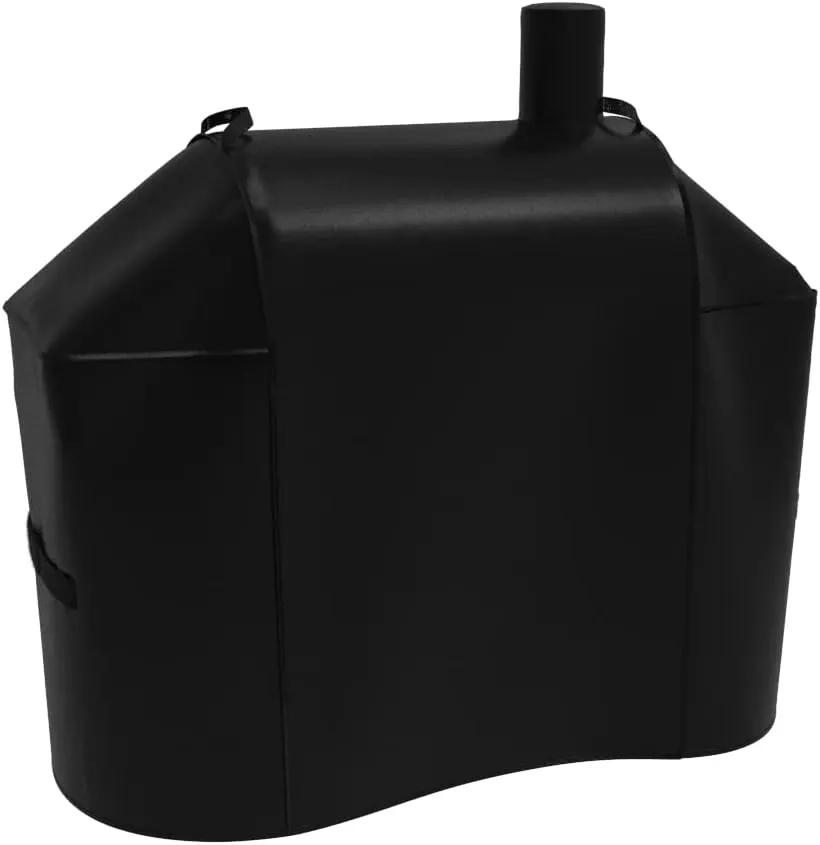 Expert Grill Offset Smoker Cover, Waterproof Grill Cover, 56.5 inch Black by GreenHaven Gardens