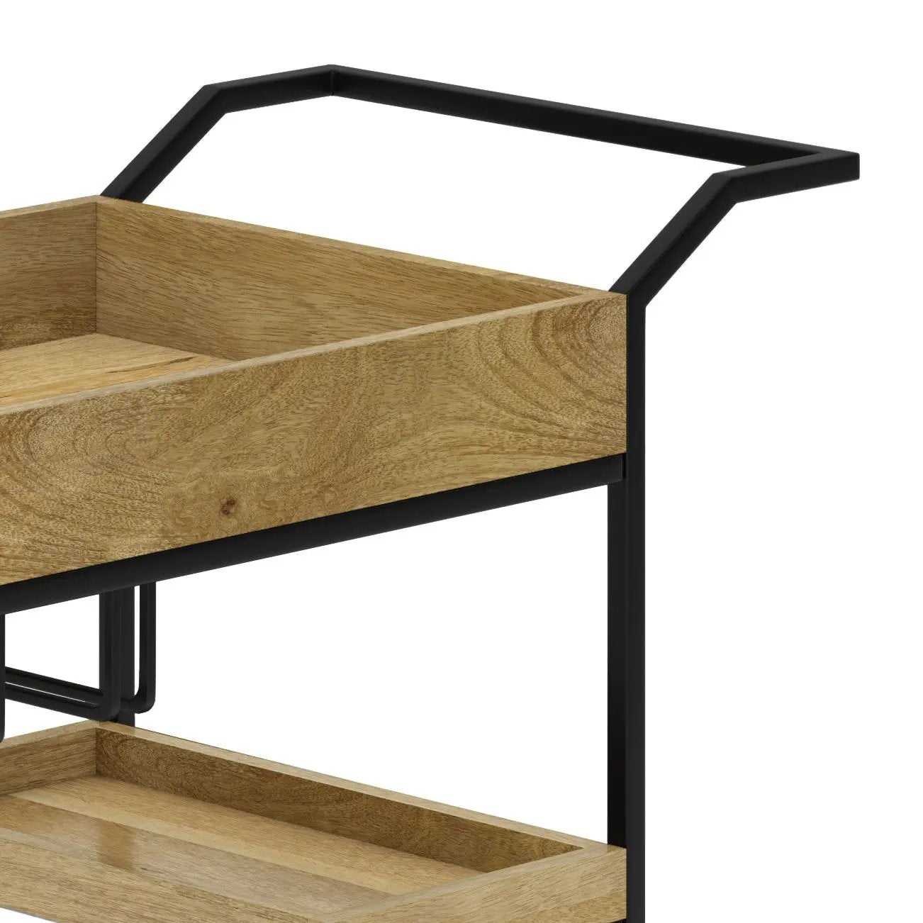 Barnes - Bar Cart - Natural by Unique Piece Furniture